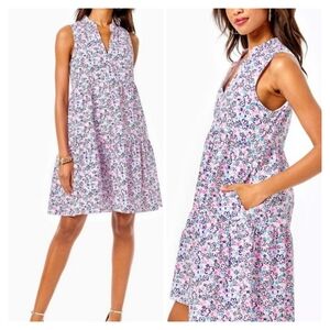 Lilly Pulitzer Novella Floral Swing Dress Size XL